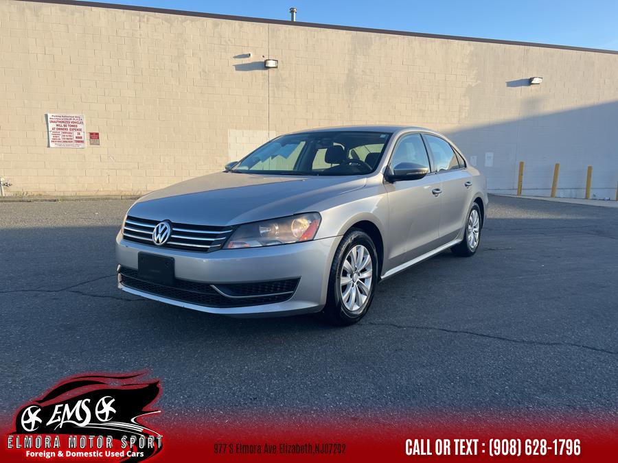 2012 Volkswagen Passat 4dr Sdn 2.5L Manual S PZEV, available for sale in Elizabeth, New Jersey | Elmora Motor Sports. Elizabeth, New Jersey