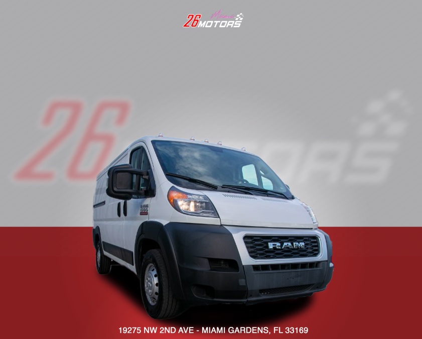 2021 Ram ProMaster Cargo Van 1500 Low Roof 136" WB, available for sale in Miami, Florida | 26 Motors Miami. Miami, Florida 2021 Ram ProMaster Cargo Van 1500 Low Roof 136" WB, available for sale in Miami, Florida | 26 Motors Miami. Miami, Florida