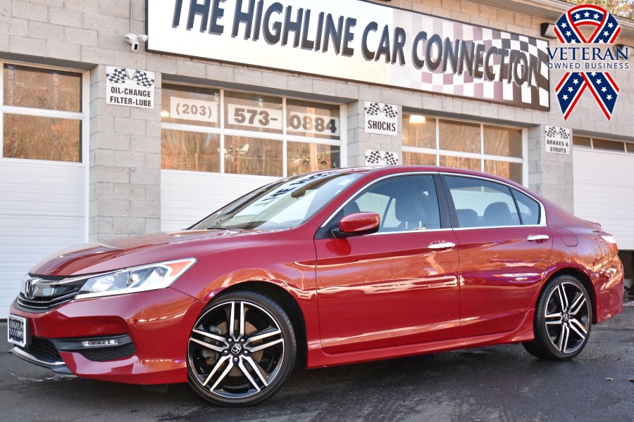 2017 Honda Accord Sedan Sport SE CVT, available for sale in Waterbury, Connecticut | Highline Car Connection. Waterbury, Connecticut