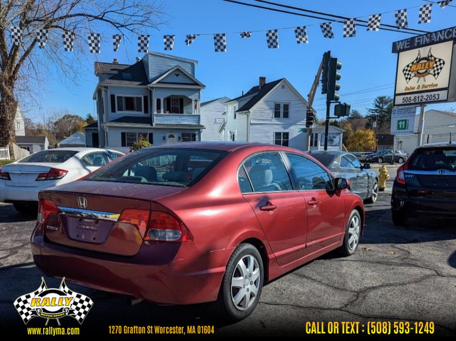 2010 Honda Civic Sdn 4dr Auto LX, available for sale in Worcester, Massachusetts | Rally Motor Sports. Worcester, Massachusetts 2010 Honda Civic Sdn 4dr Auto LX, available for sale in Worcester, Massachusetts | Rally Motor Sports. Worcester, Massachusetts