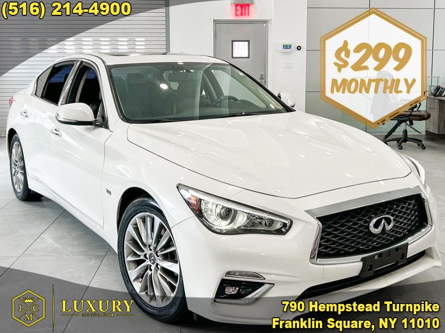 2018 INFINITI Q50 3.0t LUXE AWD, available for sale in Franklin Square, New York | Luxury Motor Club. Franklin Square, New York 2018 INFINITI Q50 3.0t LUXE AWD, available for sale in Franklin Square, New York | Luxury Motor Club. Franklin Square, New York