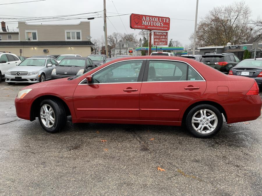 2007 Honda Accord Sdn 4dr I4 AT EX, available for sale in Springfield, Massachusetts | Absolute Motors Inc. Springfield, Massachusetts 2007 Honda Accord Sdn 4dr I4 AT EX, available for sale in Springfield, Massachusetts | Absolute Motors Inc. Springfield, Massachusetts