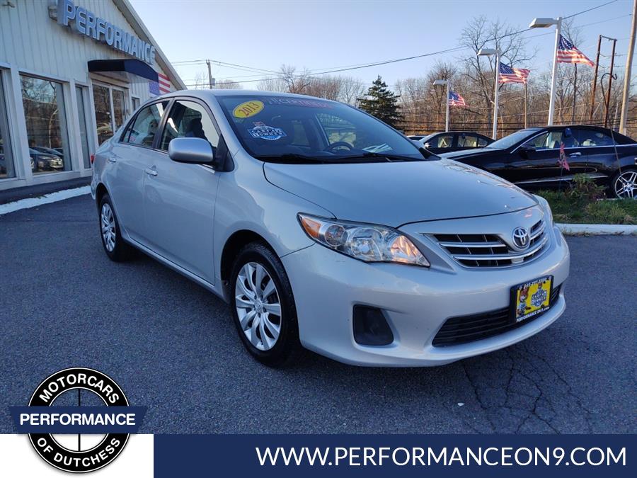 2013 Toyota Corolla 4dr Sdn Auto LE (Natl), available for sale in Wappingers Falls, New York | Performance Motor Cars. Wappingers Falls, New York