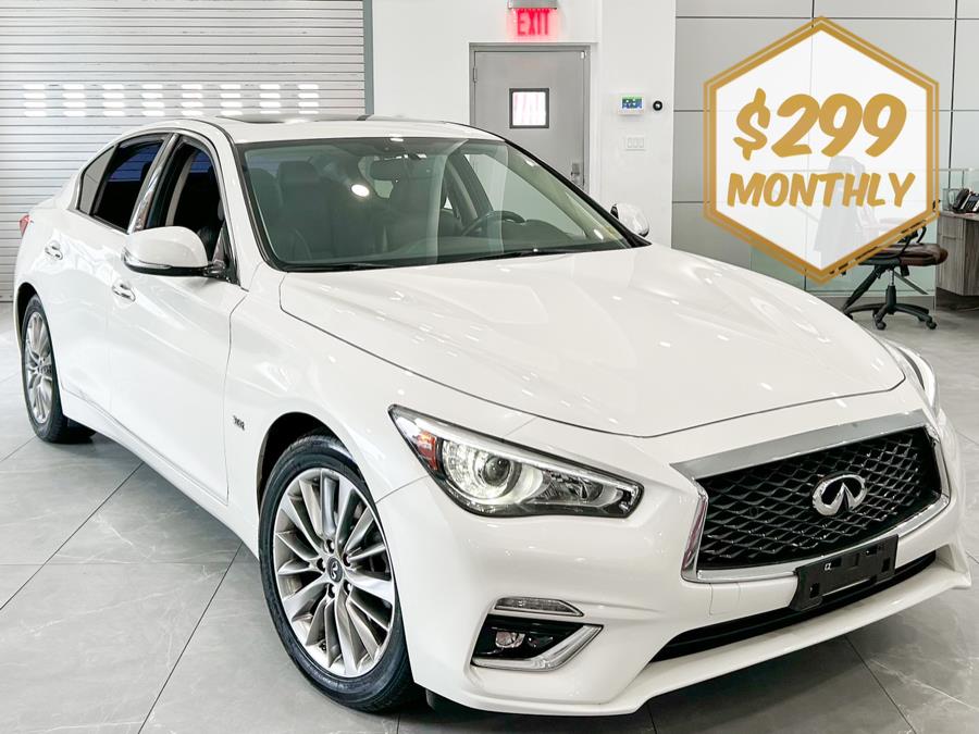 Used INFINITI Q50 3.0t LUXE AWD 2018 | C Rich Cars. Franklin Square, New York