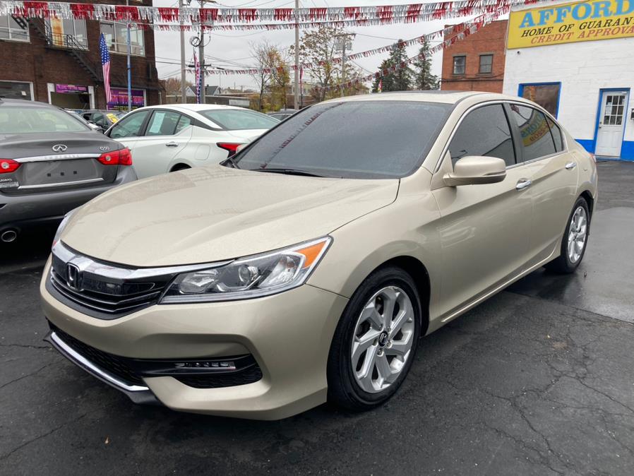 2016 Honda Accord Sedan 4dr I4 CVT EX-L, available for sale in Bridgeport, Connecticut | Affordable Motors Inc. Bridgeport, Connecticut