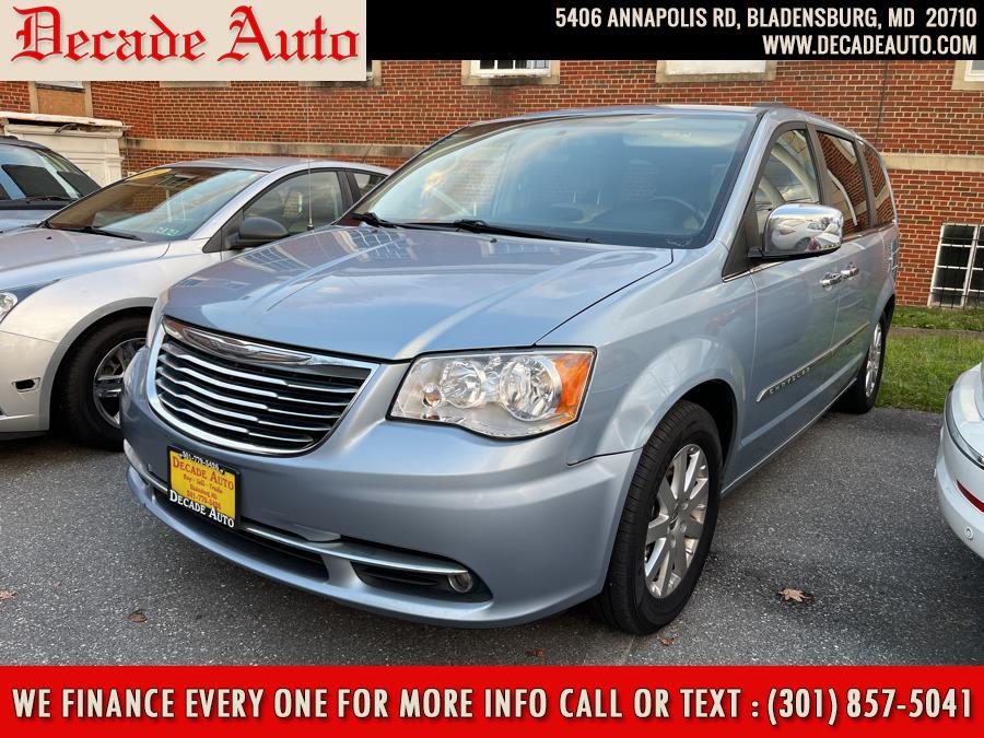 2012 Chrysler Town & Country 4dr Wgn Touring-L, available for sale in Bladensburg, Maryland | Decade Auto. Bladensburg, Maryland 2012 Chrysler Town & Country 4dr Wgn Touring-L, available for sale in Bladensburg, Maryland | Decade Auto. Bladensburg, Maryland