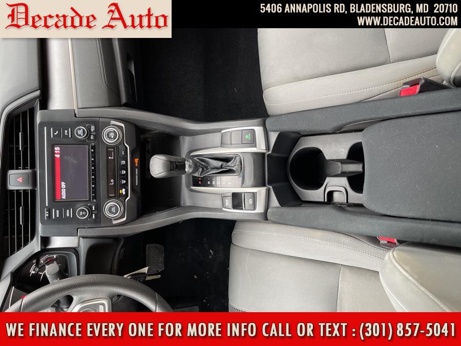 2017 Honda Civic Sedan LX CVT, available for sale in Bladensburg, Maryland | Decade Auto. Bladensburg, Maryland 2017 Honda Civic Sedan LX CVT, available for sale in Bladensburg, Maryland | Decade Auto. Bladensburg, Maryland