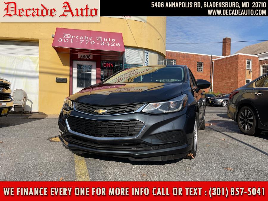 2017 Chevrolet Cruze 4dr HB 1.4L LT w/1SD, available for sale in Bladensburg, Maryland | Decade Auto. Bladensburg, Maryland