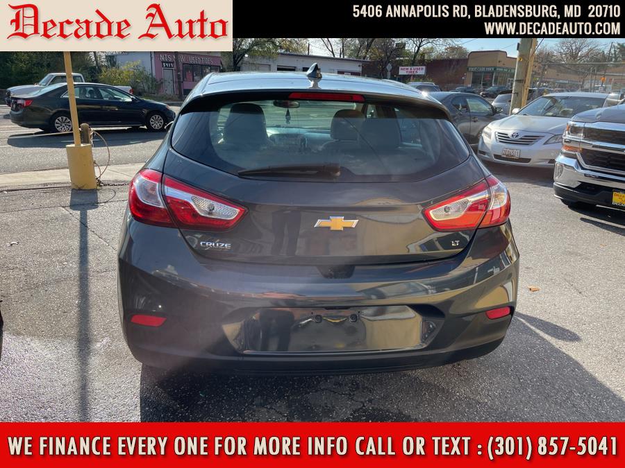2017 Chevrolet Cruze 4dr HB 1.4L LT w/1SD, available for sale in Bladensburg, Maryland | Decade Auto. Bladensburg, Maryland 2017 Chevrolet Cruze 4dr HB 1.4L LT w/1SD, available for sale in Bladensburg, Maryland | Decade Auto. Bladensburg, Maryland