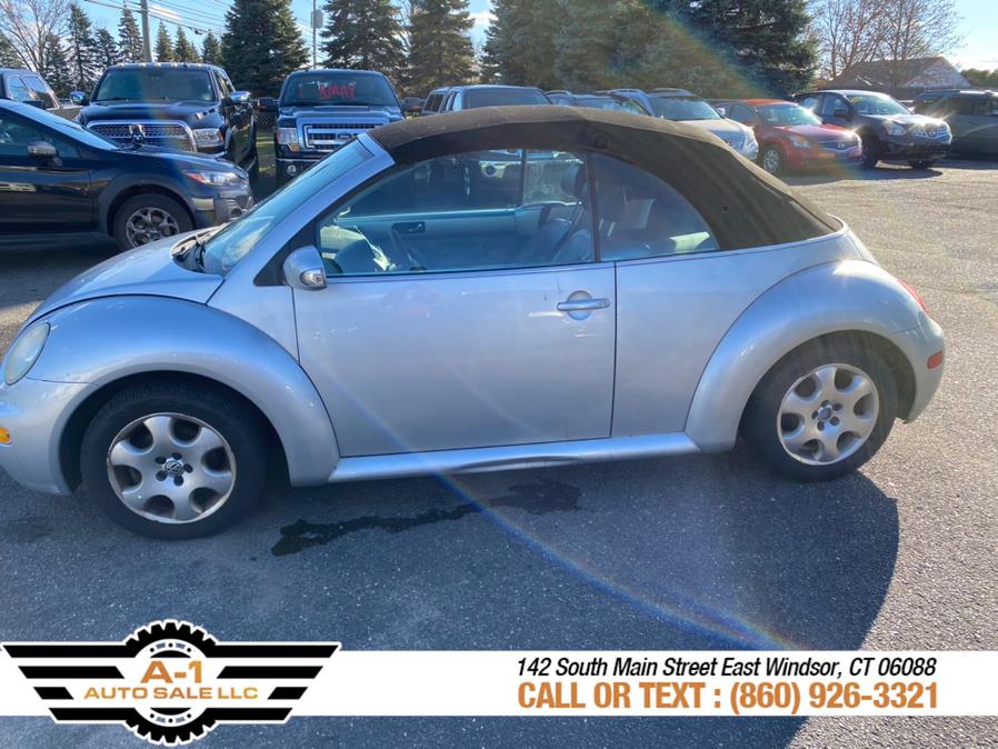 2003 Volkswagen New Beetle Convertible 2dr Convertible GLS Manual, available for sale in East Windsor, Connecticut | A1 Auto Sale LLC. East Windsor, Connecticut 2003 Volkswagen New Beetle Convertible 2dr Convertible GLS Manual, available for sale in East Windsor, Connecticut | A1 Auto Sale LLC. East Windsor, Connecticut