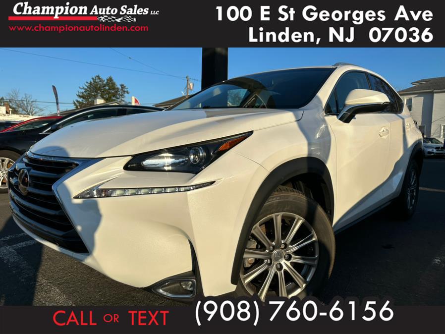 Used Lexus NX 200t FWD 4dr 2016 | Champion Used Auto Sales. Linden, New Jersey