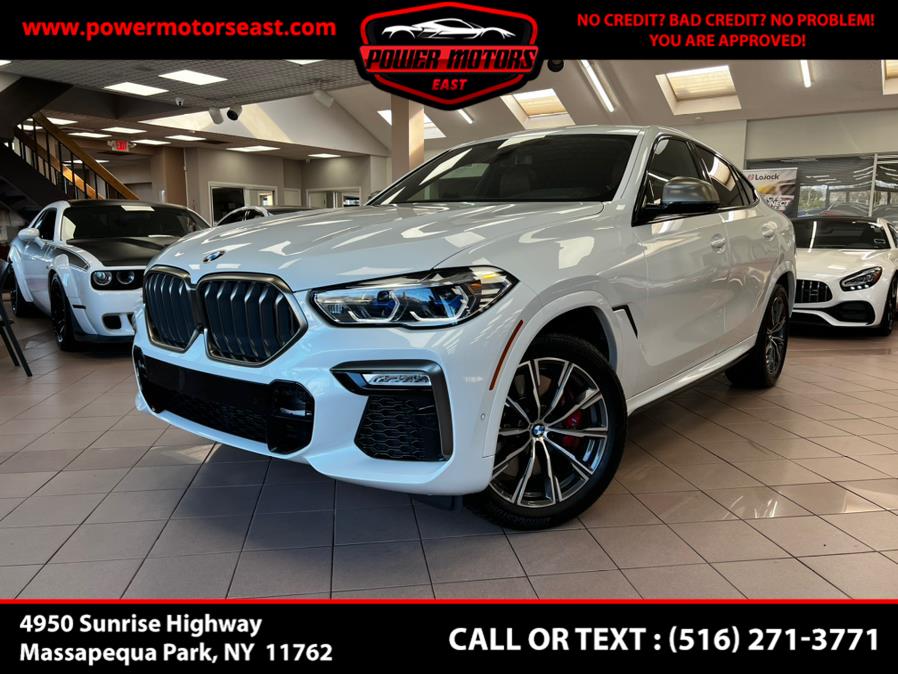 2021 BMW X6 M50i Sports Activity Coupe, available for sale in Massapequa Park, New York | Power Motors East. Massapequa Park, New York