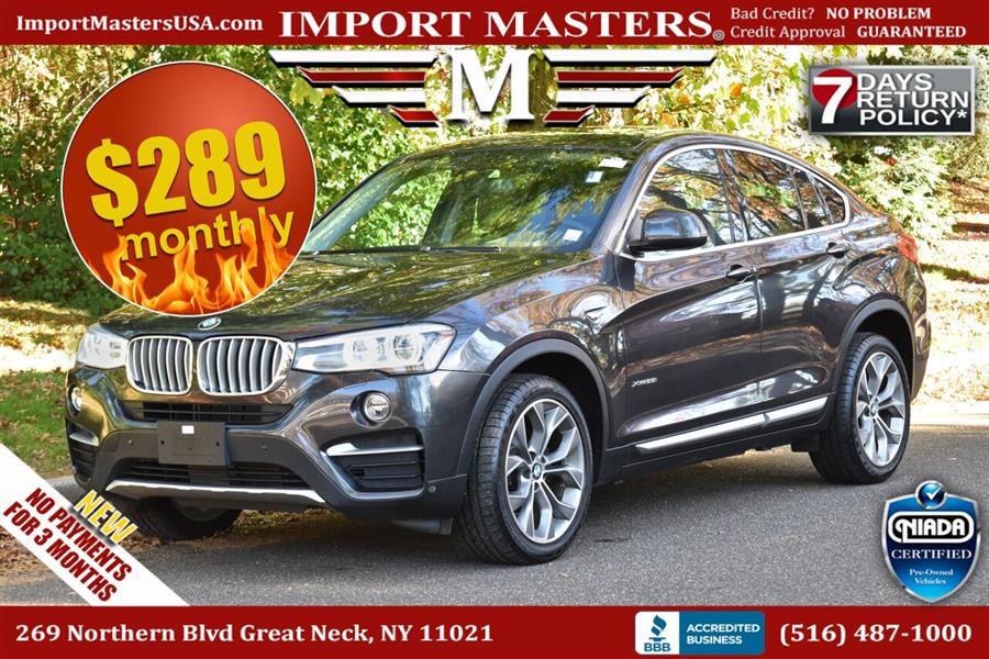 Used BMW X4 xDrive28i AWD 4dr SUV 2017 | Camy Cars. Great Neck, New York