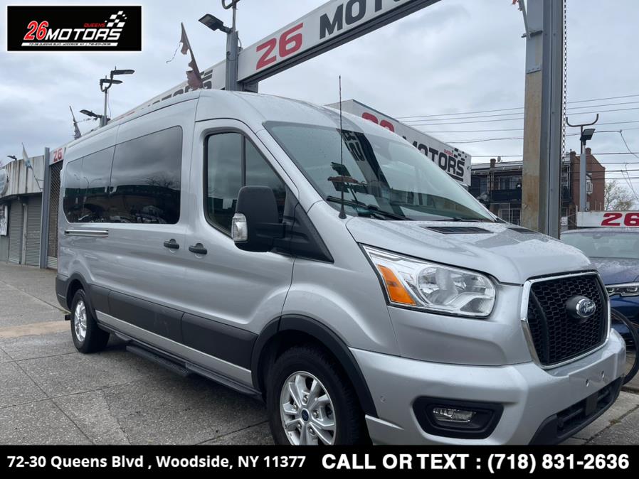 Used Ford Transit Passenger Wagon T-350 148" Med Roof XLT RWD 2021 | 26 Motors Queens. Woodside, New York