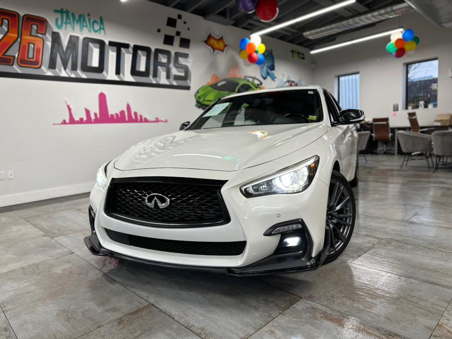 2018 INFINITI Q50 Red Sport RED SPORT 400 AWD, available for sale in Hollis, New York | Jamaica 26 Motors. Hollis, New York