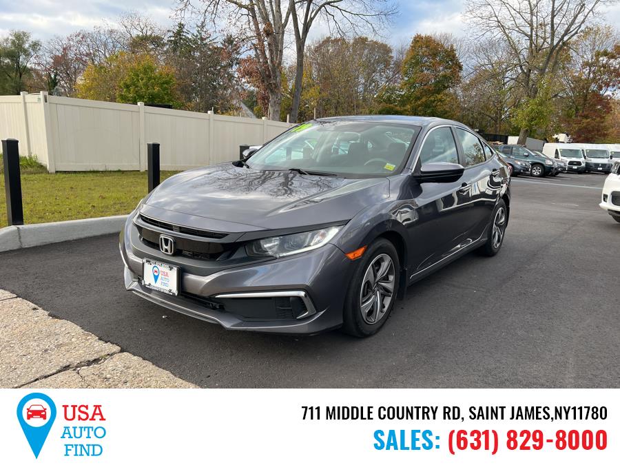 2019 Honda Civic Sedan LX CVT, available for sale in Saint James, New York | USA Auto Find. Saint James, New York 2019 Honda Civic Sedan LX CVT, available for sale in Saint James, New York | USA Auto Find. Saint James, New York