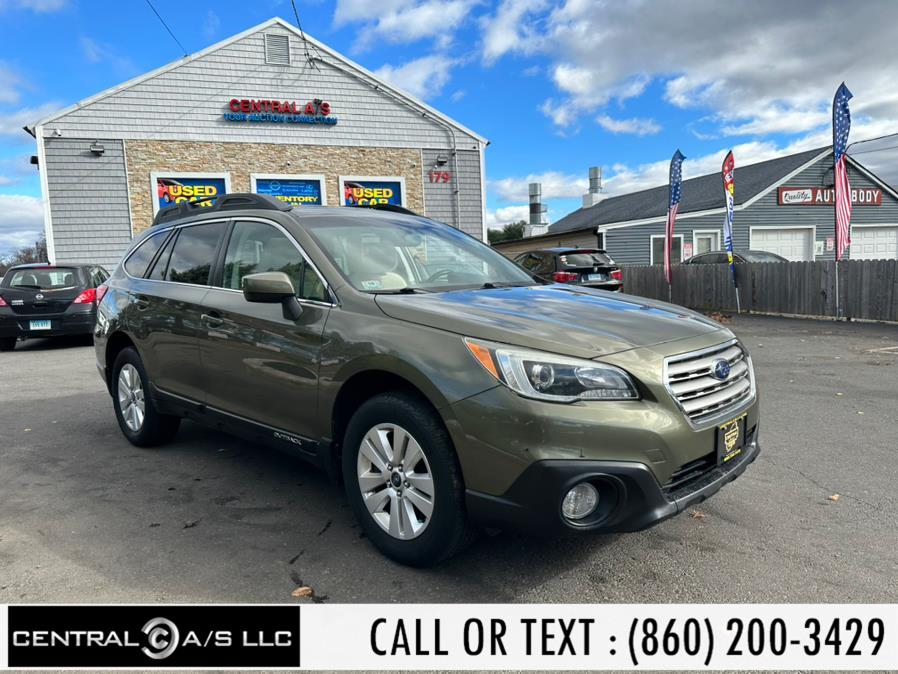 2015 Subaru Outback 4dr Wgn 2.5i Premium PZEV, available for sale in East Windsor, Connecticut | Central A/S LLC. East Windsor, Connecticut
