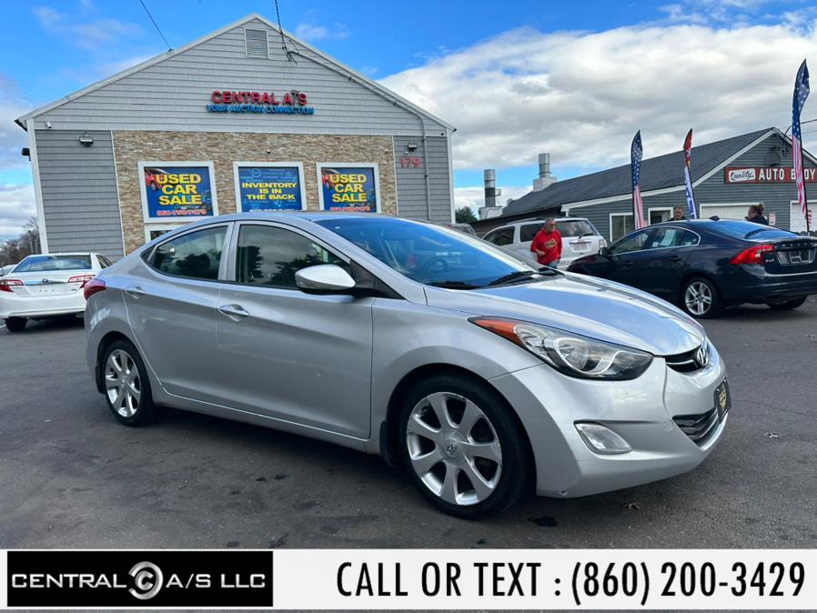 2013 Hyundai Elantra 4dr Sdn Auto Limited, available for sale in East Windsor, Connecticut | Central A/S LLC. East Windsor, Connecticut 2013 Hyundai Elantra 4dr Sdn Auto Limited, available for sale in East Windsor, Connecticut | Central A/S LLC. East Windsor, Connecticut
