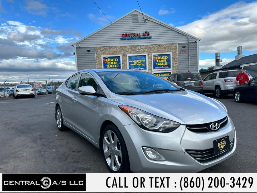 2013 Hyundai Elantra 4dr Sdn Auto Limited, available for sale in East Windsor, Connecticut | Central A/S LLC. East Windsor, Connecticut 2013 Hyundai Elantra 4dr Sdn Auto Limited, available for sale in East Windsor, Connecticut | Central A/S LLC. East Windsor, Connecticut