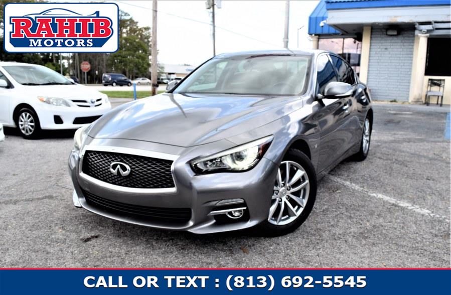 Used INFINITI Q50 4dr Sdn RWD 2015 | Rahib Motors. Winter Park, Florida