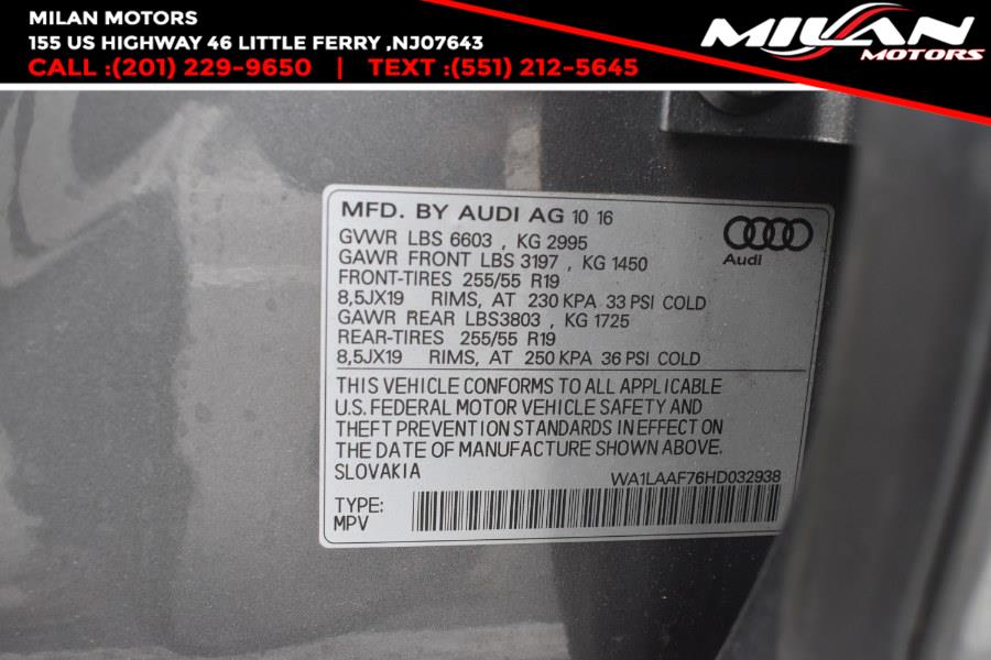 2017 Audi Q7 3.0 TFSI Premium Plus, available for sale in Little Ferry , New Jersey | Milan Motors. Little Ferry , New Jersey 2017 Audi Q7 3.0 TFSI Premium Plus, available for sale in Little Ferry , New Jersey | Milan Motors. Little Ferry , New Jersey