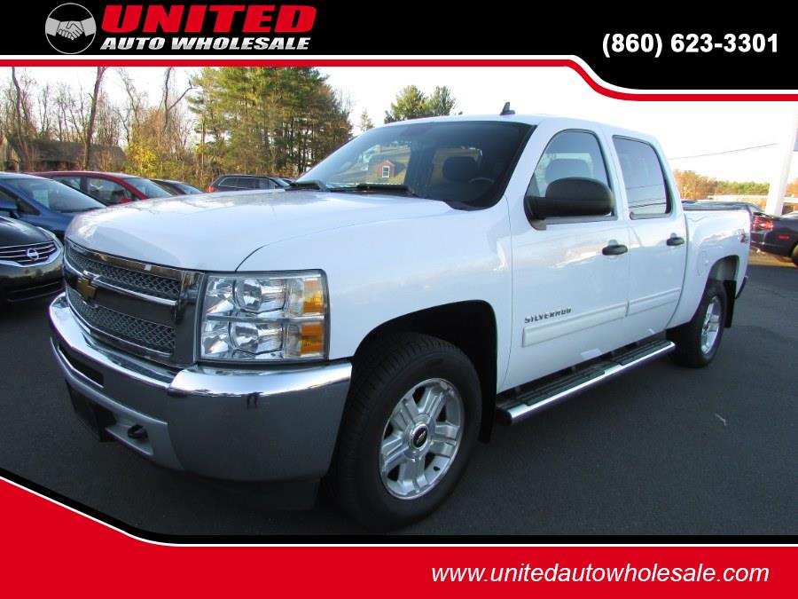 2013 Chevrolet Silverado 1500 4WD Crew Cab 143.5" LT, available for sale in East Windsor, Connecticut | United Auto Sales of E Windsor, Inc. East Windsor, Connecticut