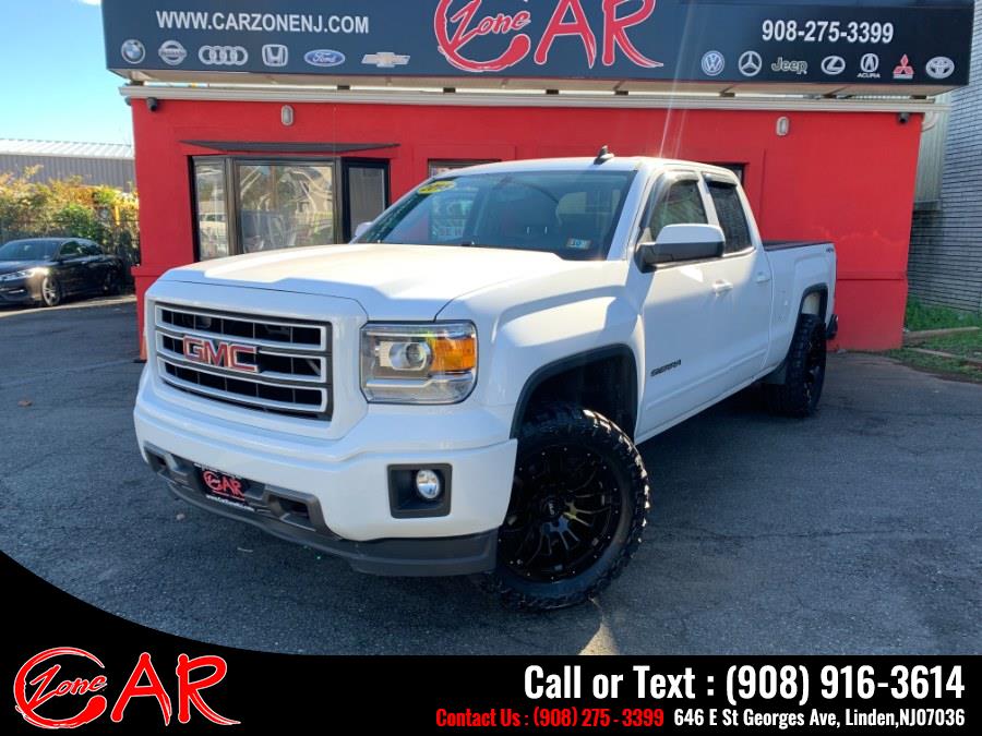 Used GMC Sierra 1500 4WD Double Cab 143.5" 2015 | Car Zone. Linden, New Jersey