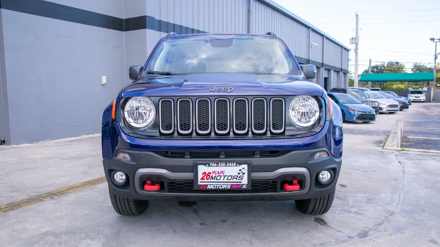 2018 Jeep Renegade Trailhawk 4x4, available for sale in Miami, Florida | 26 Motors Miami. Miami, Florida 2018 Jeep Renegade Trailhawk 4x4, available for sale in Miami, Florida | 26 Motors Miami. Miami, Florida