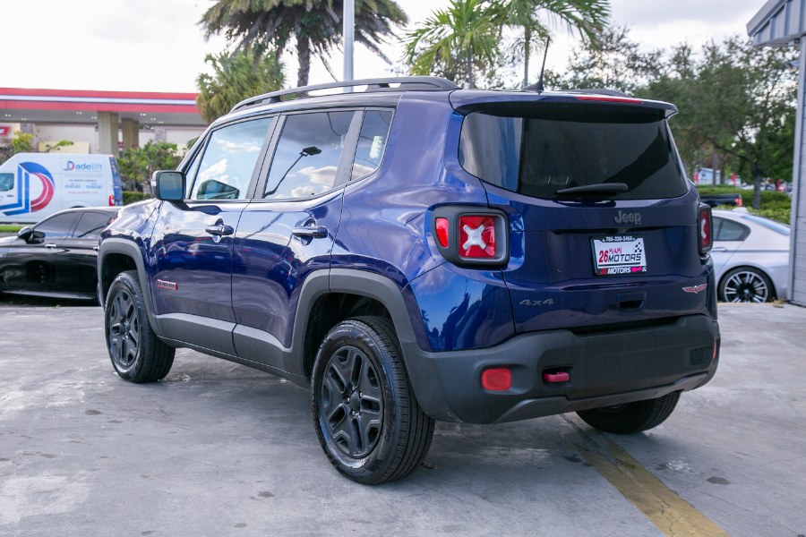 2018 Jeep Renegade Trailhawk 4x4, available for sale in Miami, Florida | 26 Motors Miami. Miami, Florida 2018 Jeep Renegade Trailhawk 4x4, available for sale in Miami, Florida | 26 Motors Miami. Miami, Florida