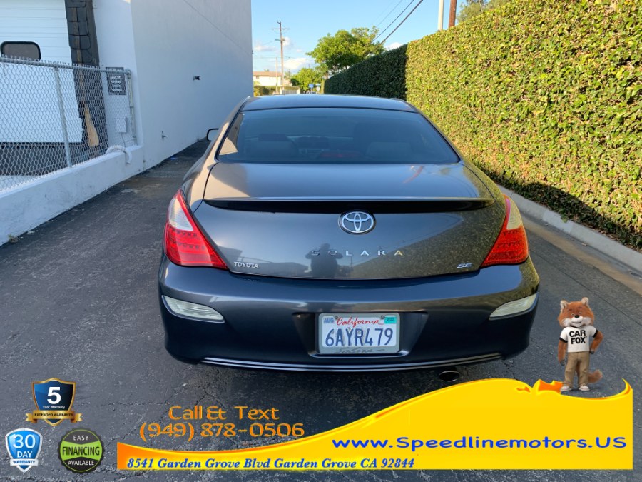 Used Toyota Camry Solara 2dr Cpe V6 Auto SE (Natl) 2007 | Speedline Motors. Garden Grove, California Used Toyota Camry Solara 2dr Cpe V6 Auto SE (Natl) 2007 | Speedline Motors. Garden Grove, California