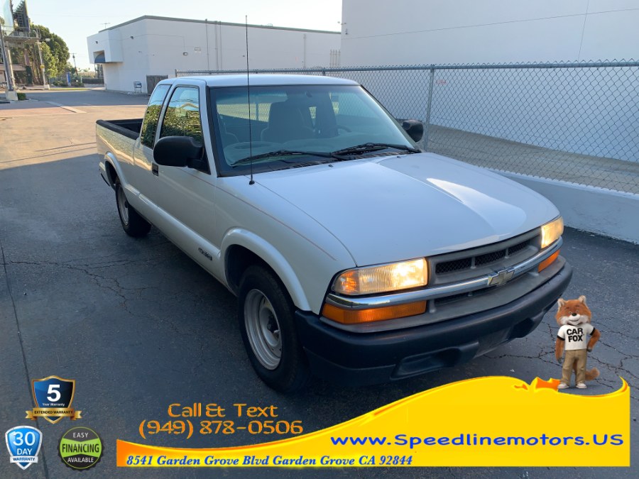 2002 Chevrolet S-10 Ext Cab 123" WB LS, available for sale in Garden Grove, California | Speedline Motors. Garden Grove, California 2002 Chevrolet S-10 Ext Cab 123" WB LS, available for sale in Garden Grove, California | Speedline Motors. Garden Grove, California