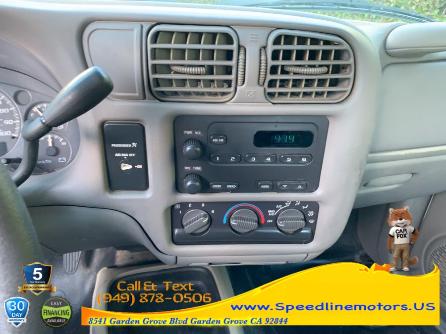 2002 Chevrolet S-10 Ext Cab 123" WB LS, available for sale in Garden Grove, California | Speedline Motors. Garden Grove, California 2002 Chevrolet S-10 Ext Cab 123" WB LS, available for sale in Garden Grove, California | Speedline Motors. Garden Grove, California