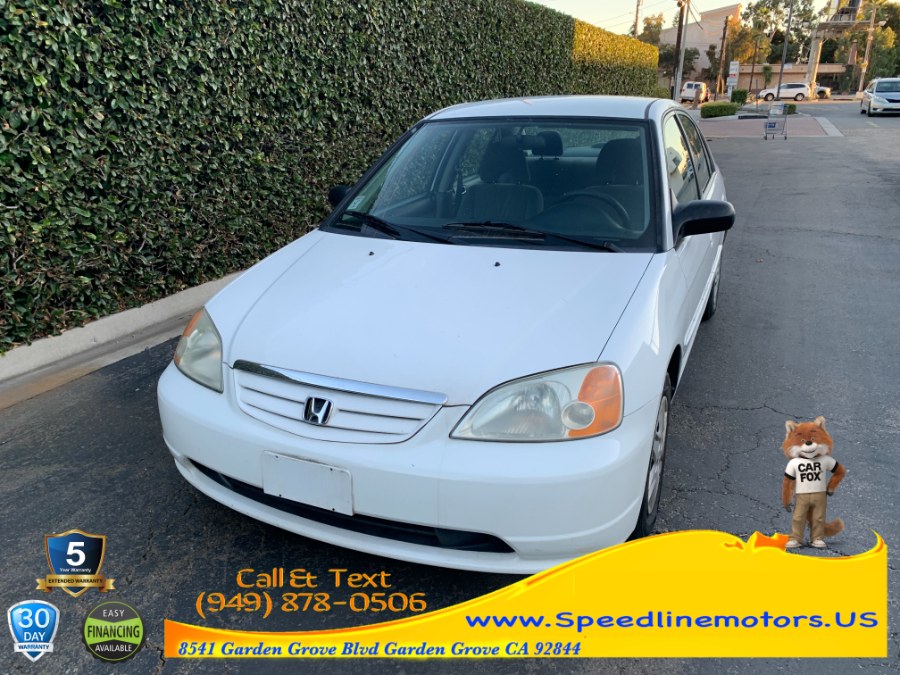 2003 Honda Civic 4dr Sdn GX CVT w/Side Airbags, available for sale in Garden Grove, California | Speedline Motors. Garden Grove, California