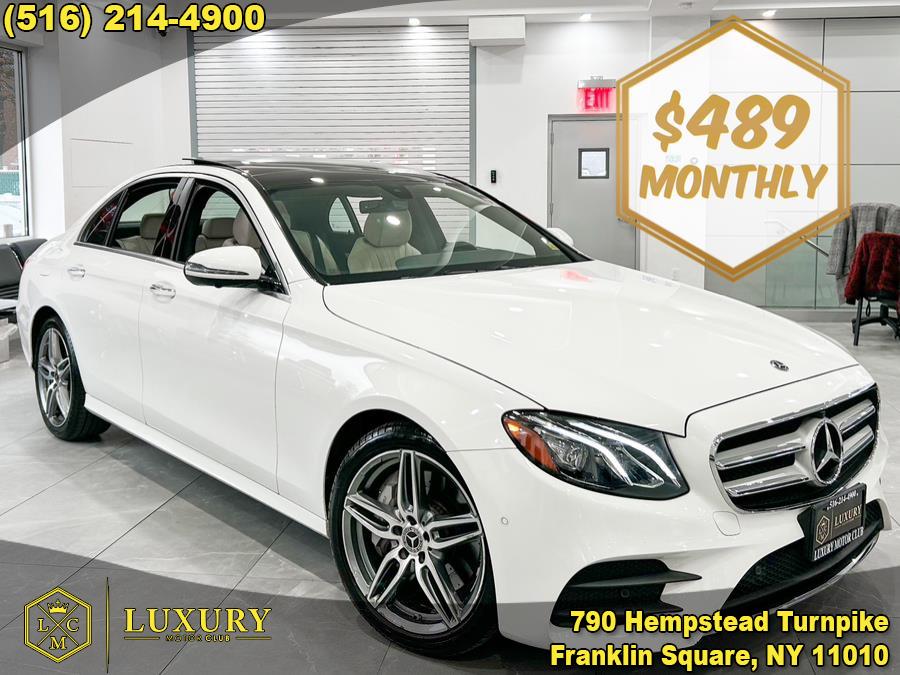 Used Mercedes-Benz E-Class E 300 4MATIC Sedan 2019 | Luxury Motor Club. Franklin Square, New York Used Mercedes-Benz E-Class E 300 4MATIC Sedan 2019 | Luxury Motor Club. Franklin Square, New York
