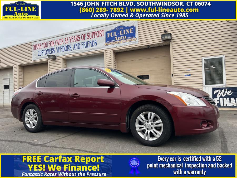 2011 Nissan Altima 4dr Sdn I4 CVT 2.5 S, available for sale in South Windsor , Connecticut | Ful-line Auto LLC. South Windsor , Connecticut 2011 Nissan Altima 4dr Sdn I4 CVT 2.5 S, available for sale in South Windsor , Connecticut | Ful-line Auto LLC. South Windsor , Connecticut