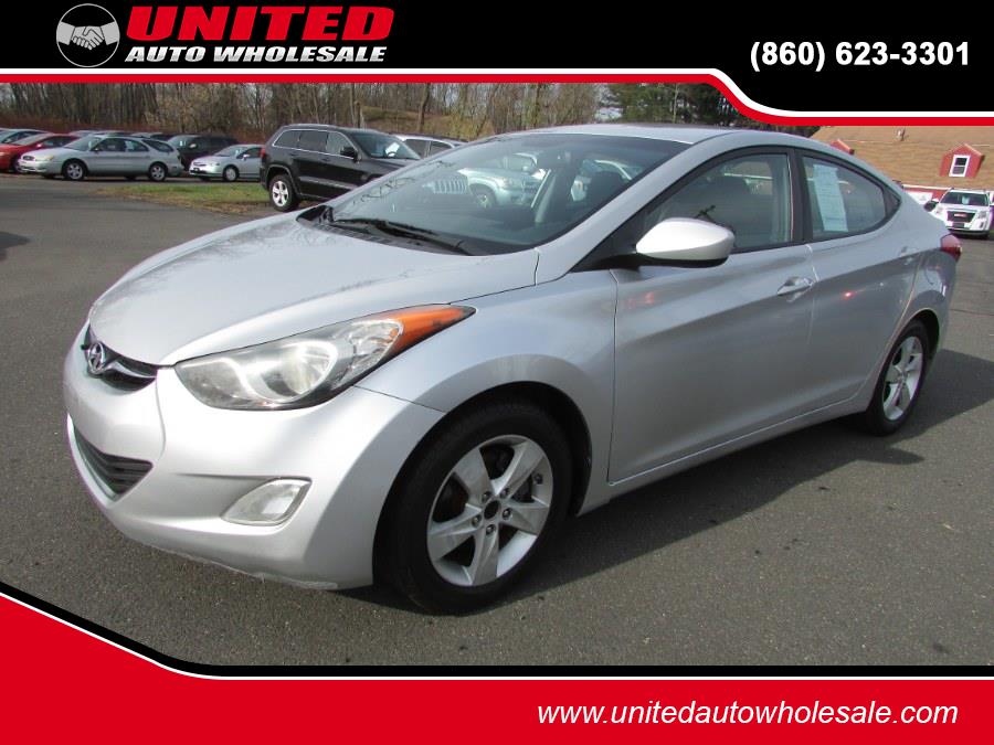 2012 Hyundai Elantra 4dr Sdn Auto GLS, available for sale in East Windsor, Connecticut | United Auto Sales of E Windsor, Inc. East Windsor, Connecticut