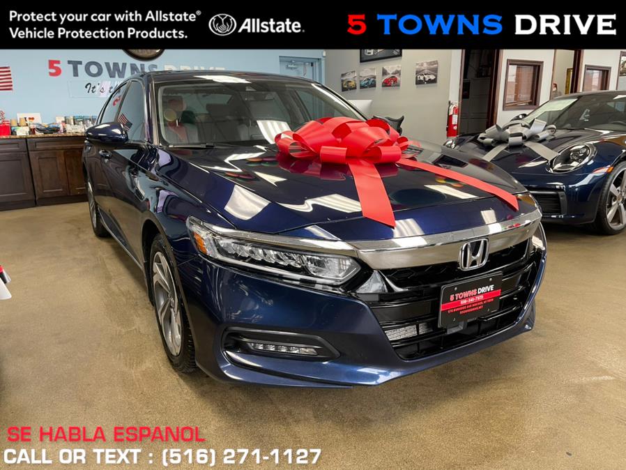 2018 Honda Accord Sedan EX-L 1.5T CVT, available for sale in Inwood, New York | 5 Towns Drive. Inwood, New York 2018 Honda Accord Sedan EX-L 1.5T CVT, available for sale in Inwood, New York | 5 Towns Drive. Inwood, New York