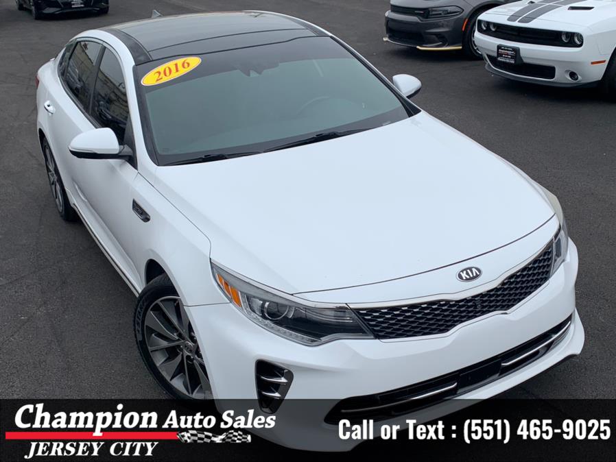 Used Kia Optima 4dr Sdn SXL Turbo 2016 | Champion Auto Sales of JC. Jersey City, New Jersey Used Kia Optima 4dr Sdn SXL Turbo 2016 | Champion Auto Sales of JC. Jersey City, New Jersey