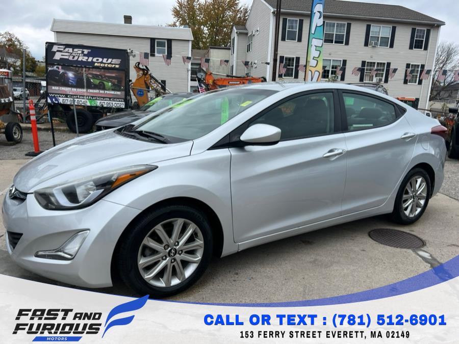 2015 Hyundai Elantra 4dr Sdn Man SE (Ulsan Plant), available for sale in Everett, Massachusetts | Fast & Furious Motors. Everett, Massachusetts 2015 Hyundai Elantra 4dr Sdn Man SE (Ulsan Plant), available for sale in Everett, Massachusetts | Fast & Furious Motors. Everett, Massachusetts