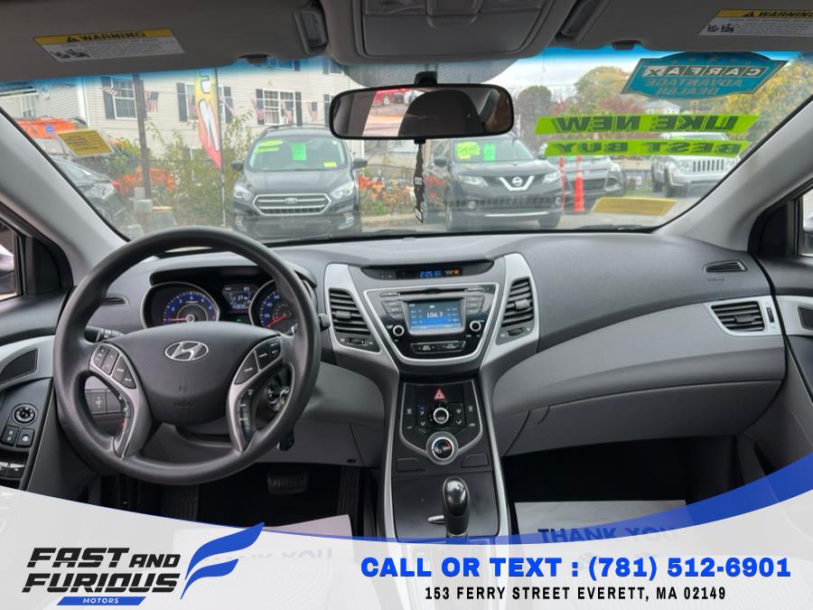 2015 Hyundai Elantra 4dr Sdn Man SE (Ulsan Plant), available for sale in Everett, Massachusetts | Fast & Furious Motors. Everett, Massachusetts 2015 Hyundai Elantra 4dr Sdn Man SE (Ulsan Plant), available for sale in Everett, Massachusetts | Fast & Furious Motors. Everett, Massachusetts
