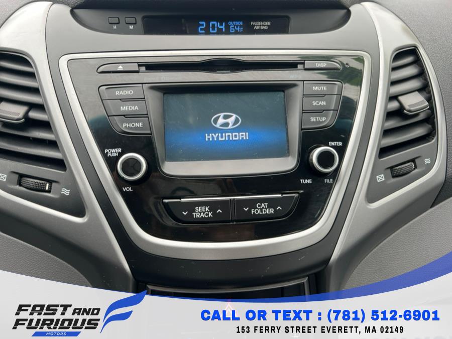 2015 Hyundai Elantra 4dr Sdn Man SE (Ulsan Plant), available for sale in Everett, Massachusetts | Fast & Furious Motors. Everett, Massachusetts 2015 Hyundai Elantra 4dr Sdn Man SE (Ulsan Plant), available for sale in Everett, Massachusetts | Fast & Furious Motors. Everett, Massachusetts