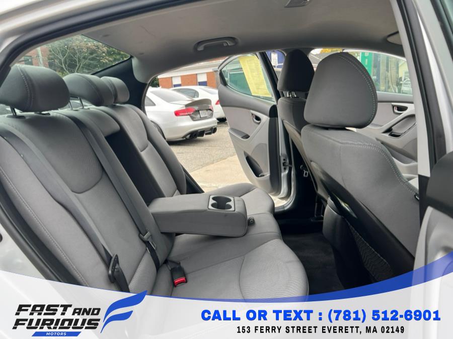 2015 Hyundai Elantra 4dr Sdn Man SE (Ulsan Plant), available for sale in Everett, Massachusetts | Fast & Furious Motors. Everett, Massachusetts 2015 Hyundai Elantra 4dr Sdn Man SE (Ulsan Plant), available for sale in Everett, Massachusetts | Fast & Furious Motors. Everett, Massachusetts
