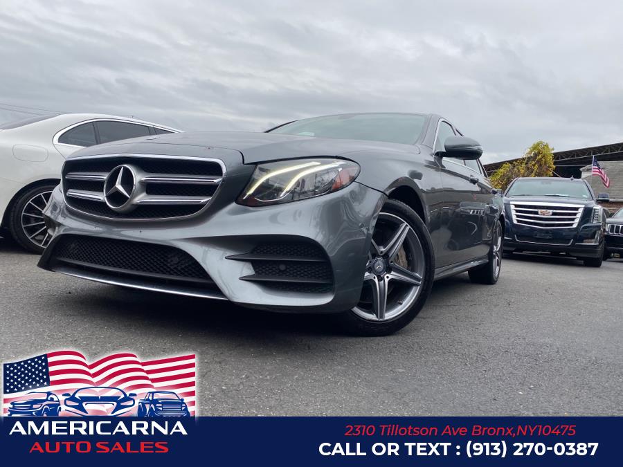 Used Mercedes-Benz E-Class E 300 Sport 4MATIC Sedan 2017 | Americarna Auto Sales LLC. Bronx, New York Used Mercedes-Benz E-Class E 300 Sport 4MATIC Sedan 2017 | Americarna Auto Sales LLC. Bronx, New York