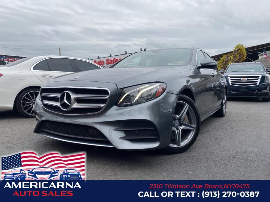 Used Mercedes-Benz E-Class E 300 Sport 4MATIC Sedan 2017 | Americarna Auto Sales LLC. Bronx, New York Used Mercedes-Benz E-Class E 300 Sport 4MATIC Sedan 2017 | Americarna Auto Sales LLC. Bronx, New York