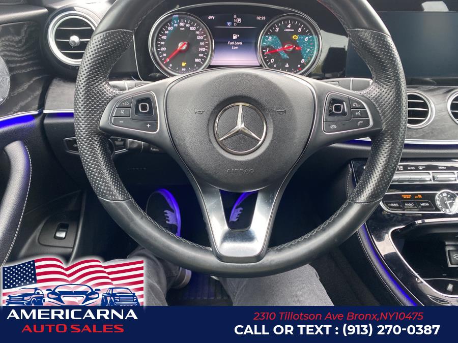 Used Mercedes-Benz E-Class E 300 Sport 4MATIC Sedan 2017 | Americarna Auto Sales LLC. Bronx, New York Used Mercedes-Benz E-Class E 300 Sport 4MATIC Sedan 2017 | Americarna Auto Sales LLC. Bronx, New York