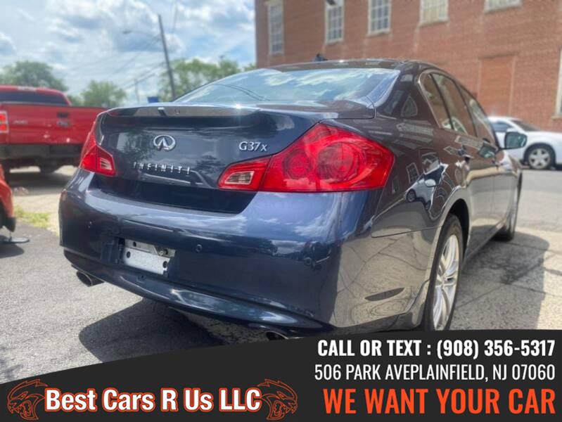 2013 INFINITI G37 Sedan 4dr x AWD, available for sale in Plainfield, New Jersey | Best Cars R Us LLC. Plainfield, New Jersey 2013 INFINITI G37 Sedan 4dr x AWD, available for sale in Plainfield, New Jersey | Best Cars R Us LLC. Plainfield, New Jersey