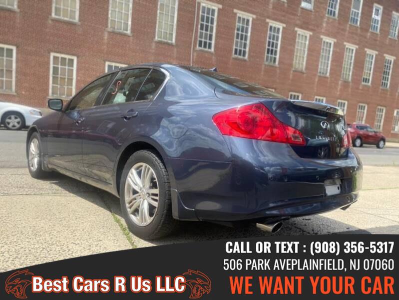 2013 INFINITI G37 Sedan 4dr x AWD, available for sale in Plainfield, New Jersey | Best Cars R Us LLC. Plainfield, New Jersey 2013 INFINITI G37 Sedan 4dr x AWD, available for sale in Plainfield, New Jersey | Best Cars R Us LLC. Plainfield, New Jersey