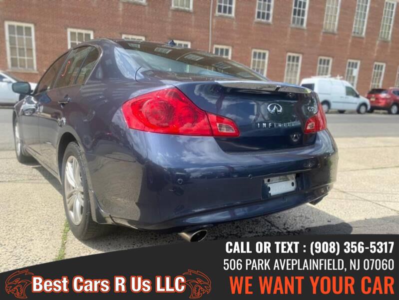 2013 INFINITI G37 Sedan 4dr x AWD, available for sale in Plainfield, New Jersey | Best Cars R Us LLC. Plainfield, New Jersey 2013 INFINITI G37 Sedan 4dr x AWD, available for sale in Plainfield, New Jersey | Best Cars R Us LLC. Plainfield, New Jersey