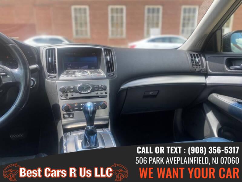 2013 INFINITI G37 Sedan 4dr x AWD, available for sale in Plainfield, New Jersey | Best Cars R Us LLC. Plainfield, New Jersey 2013 INFINITI G37 Sedan 4dr x AWD, available for sale in Plainfield, New Jersey | Best Cars R Us LLC. Plainfield, New Jersey