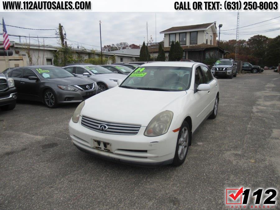 Used Infiniti G35 4dr Sdn AWD Auto w/Leather 2004 | 112 Auto Sales. Patchogue, New York